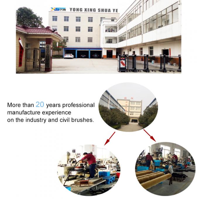 Sneeuwvegerborstels Rotary Steel Wire Wafer Ringborstels Voor wegen 8