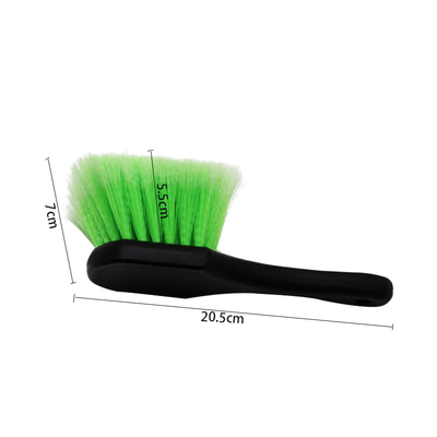 Groen PP haar Autoband Wiel Wassen Reiniging Detail Brush Voor Auto Care