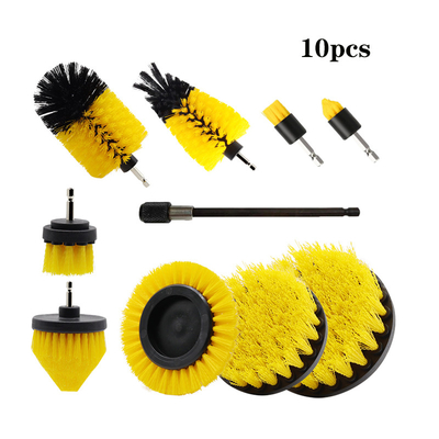 10pcs schoonmaakborrel borstel bevestigingsset huishoudelijke borstel borrel kit voor de keuken