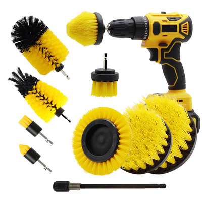 10pcs schoonmaakborrel borstel bevestigingsset huishoudelijke borstel borrel kit voor de keuken