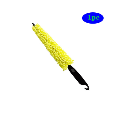 Plastic Handle Vervoer Reinigingsborstel Autoverwiel Wasborstel Autoverwas Spons Tool