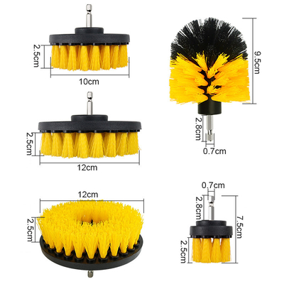 5pcs borrel reiniging borstel Power scrubber borstel auto reiniging borstel set