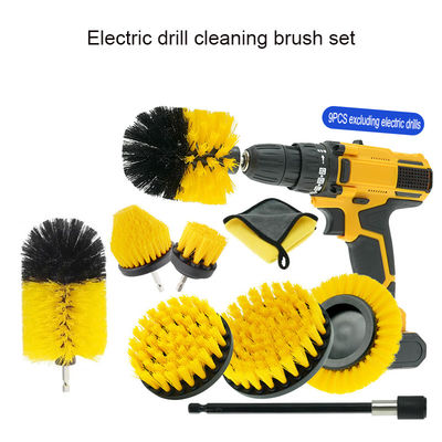 9 stuks Autoreiniger boorkracht scrubber borstel set Autoreiniging