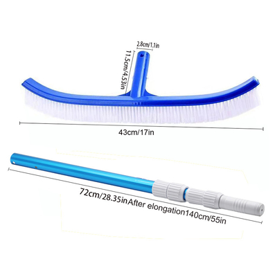 Standard Plastic Nylon Borstel Zwem zwembad Muur Nylon Cleaner Borstel Voor zwembad