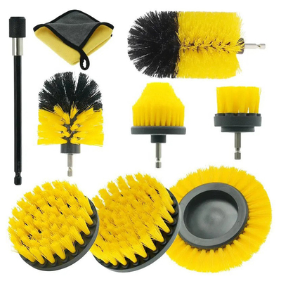 PP borstel materiaal elektrische boor schoonmaakborstel 9pcs