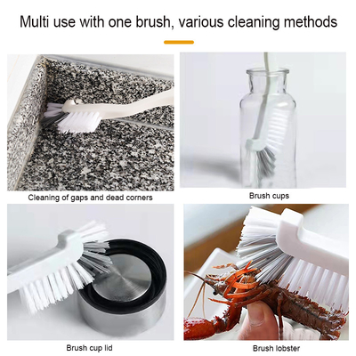 Makkelijk ophangen om ruimte te besparen Schoonmaakborstel Set 4pcs Splitsingsborstel Voor multifunctionele schoonmaakmiddel