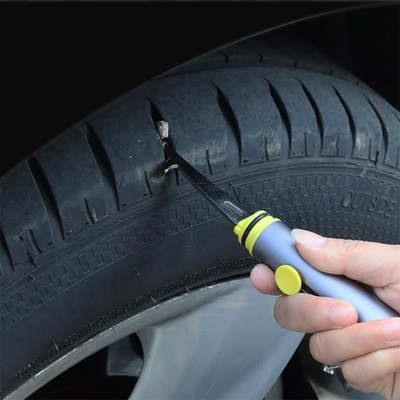 3 IN 1 Reinigingsborstel voor auto's banden steen reiniging luchtuitlaat stof multifunctionele autoborstel