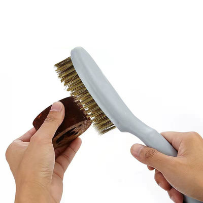 Plastic Handle Clean Metal Dirt Play Roestvrij staal Reiniging Industrieel staal borstel