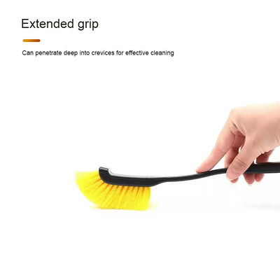 Reiniging van autowielen borstel wielen hub band lang handvat borstel auto binnen buiten reinigingsinstrument auto reiniging gedetailleerd accessoire