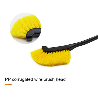 Reiniging van autowielen borstel wielen hub band lang handvat borstel auto binnen buiten reinigingsinstrument auto reiniging gedetailleerd accessoire
